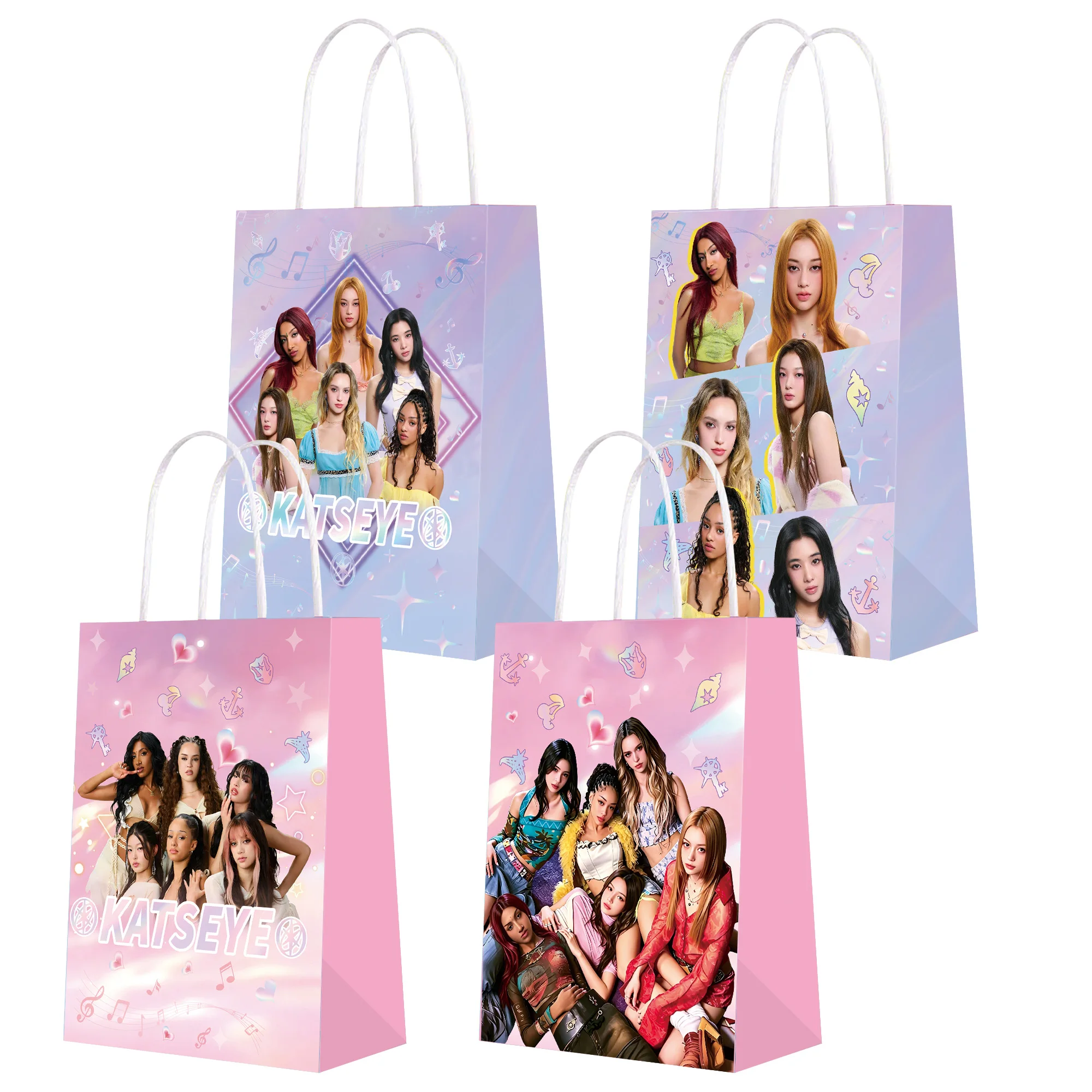 Baby Clothing Bag - 12 unidades/conjunto de sacolas de presente