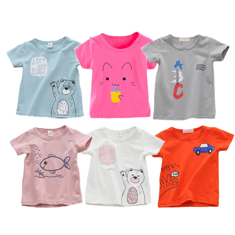 Camiseta de algodão para menin - Baby Clothing Clearance avaliação e preço