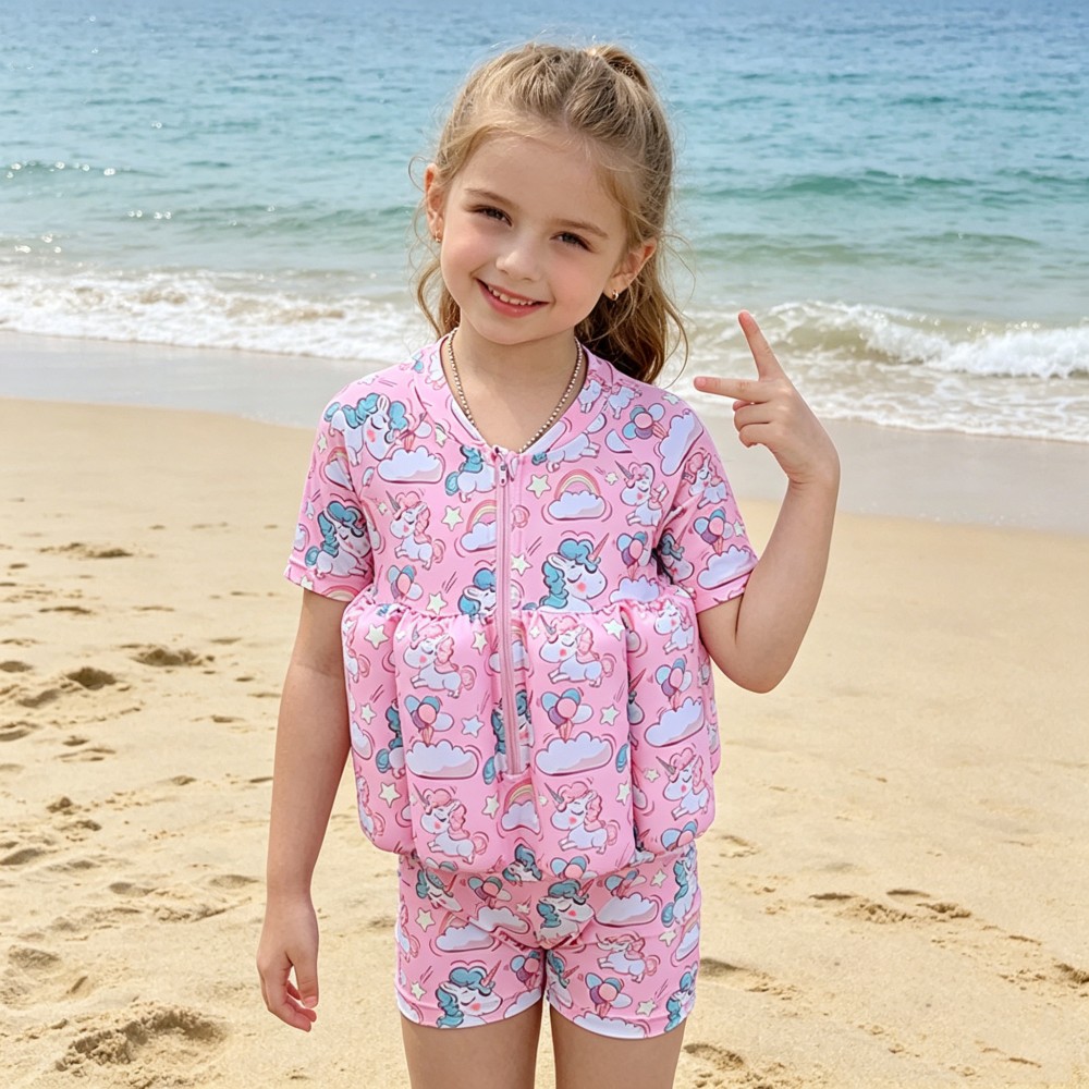 Maiô Infantil Feminino 2026 de - Baby Swimwear Uv avaliação e preço