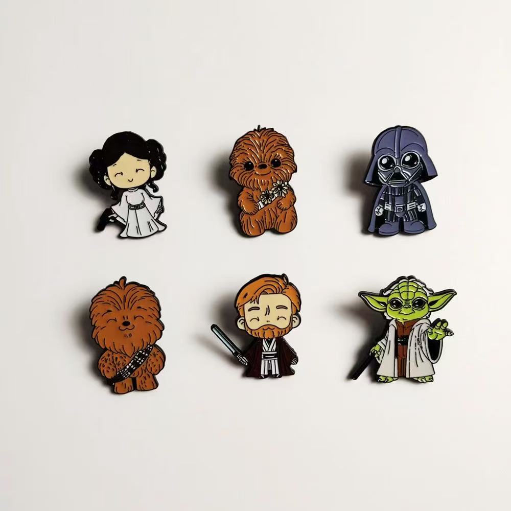 Conjunto de 6 Broches Colecion - Baby Yoda Clothing avaliação e preço