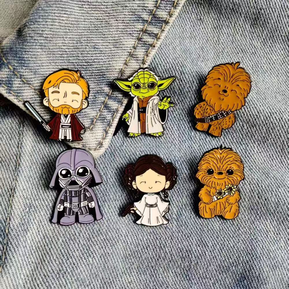 Conjunto de 6 Broches Colecion - Baby Yoda Clothing avaliação e preço
