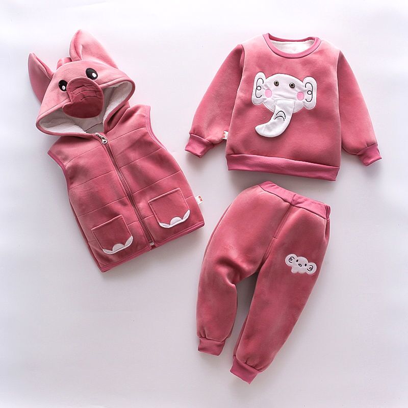 Baby Girls' Velvet Clothing Se - Baby Clothing Com avaliação e preço