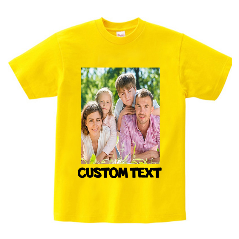 Camiseta Familiar Personalizad - Baby Clothing Logo avaliação e preço