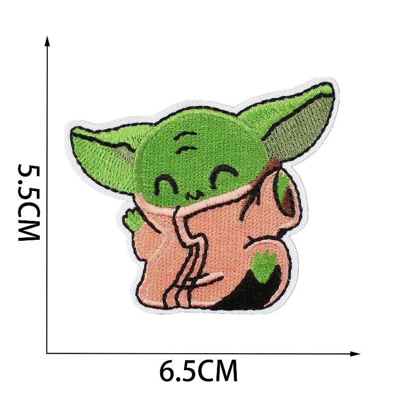 9 peças de Patches Termocolant - Baby Yoda Clothing avaliação e preço