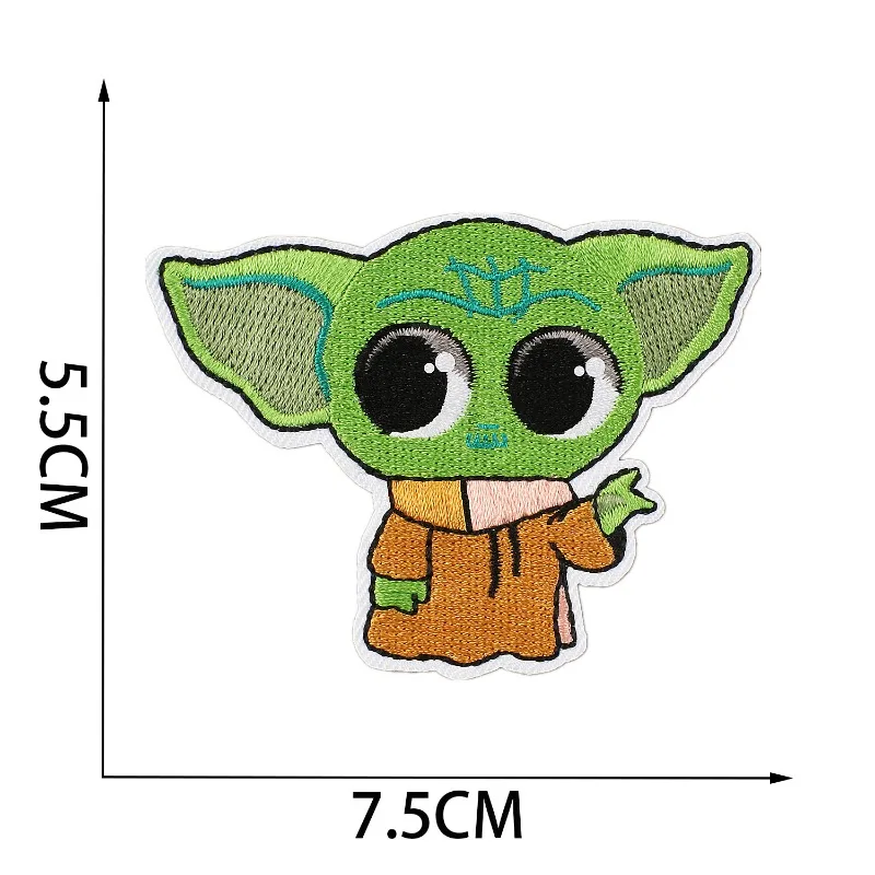 9 peças de Patches Termocolant - Baby Yoda Clothing avaliação e preço