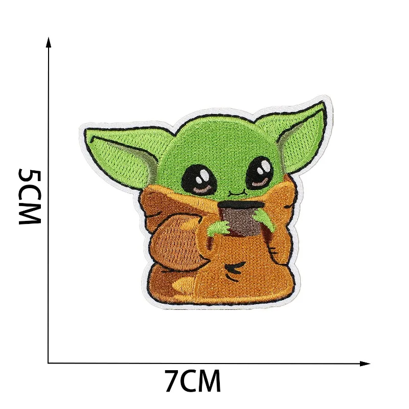 9 peças de Patches Termocolant - Baby Yoda Clothing avaliação e preço