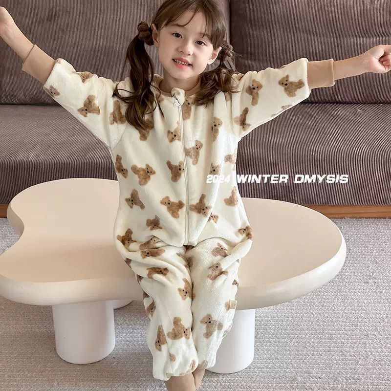 Macacão de flanela com desenho - Baby Clothing Zip avaliação e preço