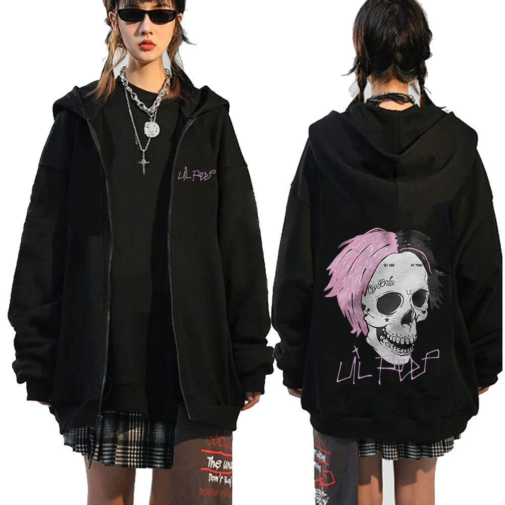 Lil peep cry bebê zíper hoodie - Baby Clothing Zip avaliação e preço