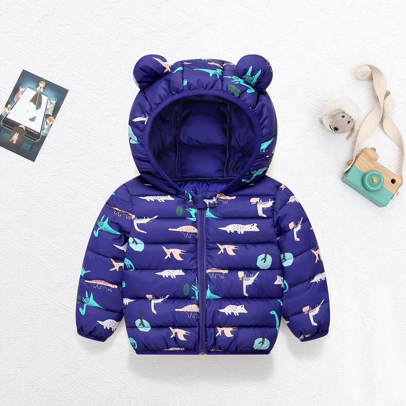 Casaco de algodão infantil, ja - Baby Clothing Zip avaliação e preço