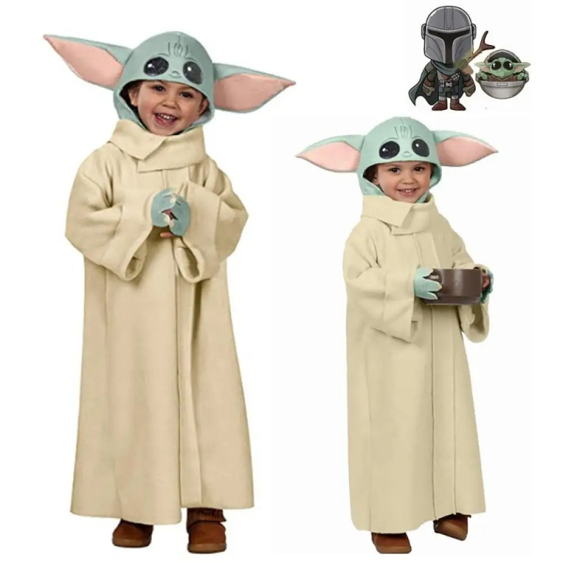 Fantasia de Cosplay do Baby Yo - Baby Yoda Clothing avaliação e preço